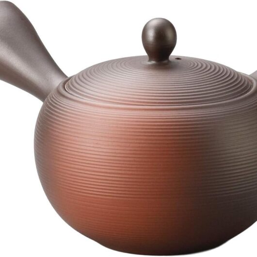 11.8oz Tokoname Youhen Clay Teapot Kyusu